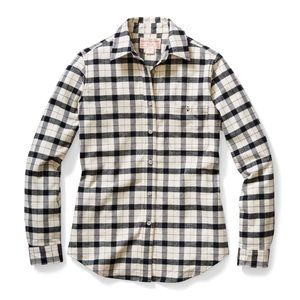 Filson Alaskan Guide Shirt Black & Cream Flannel